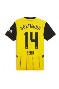 Fotbalové Dres Borussia Dortmund Maximilian Beier #14 Domácí Oblečení 2024-25 Krátký Rukáv